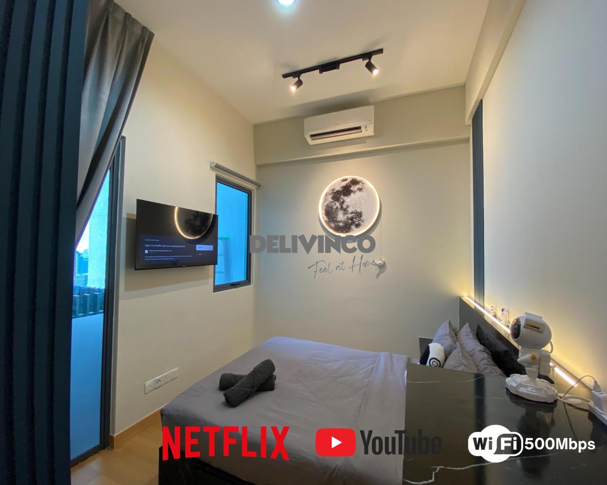 Stylish Aerospace Theme 1br In Kl Center *